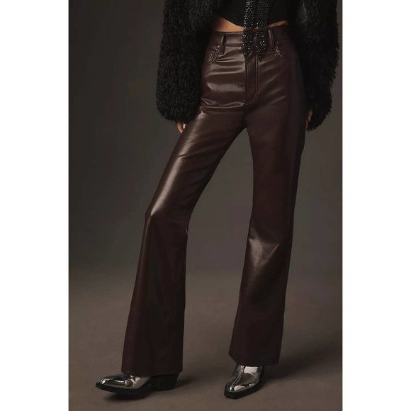 Citizens of Humanity Lilah High-Rise Recycled Leather Bootcut Pants
Sz 30 Brown - Picture 2 of 11